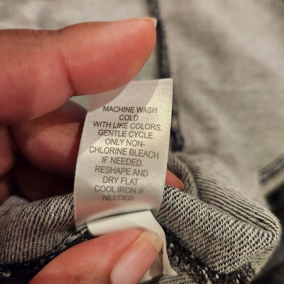 J. Jill Womens Gray Rayon Blend One Button Stretch Jacket Blazer Size S Petite - Picture 8 of 10